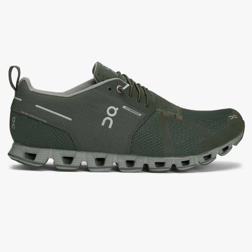 Scarpe da Ginnastica ON Cloud Waterproof Uomo Verde Oliva IT 70104